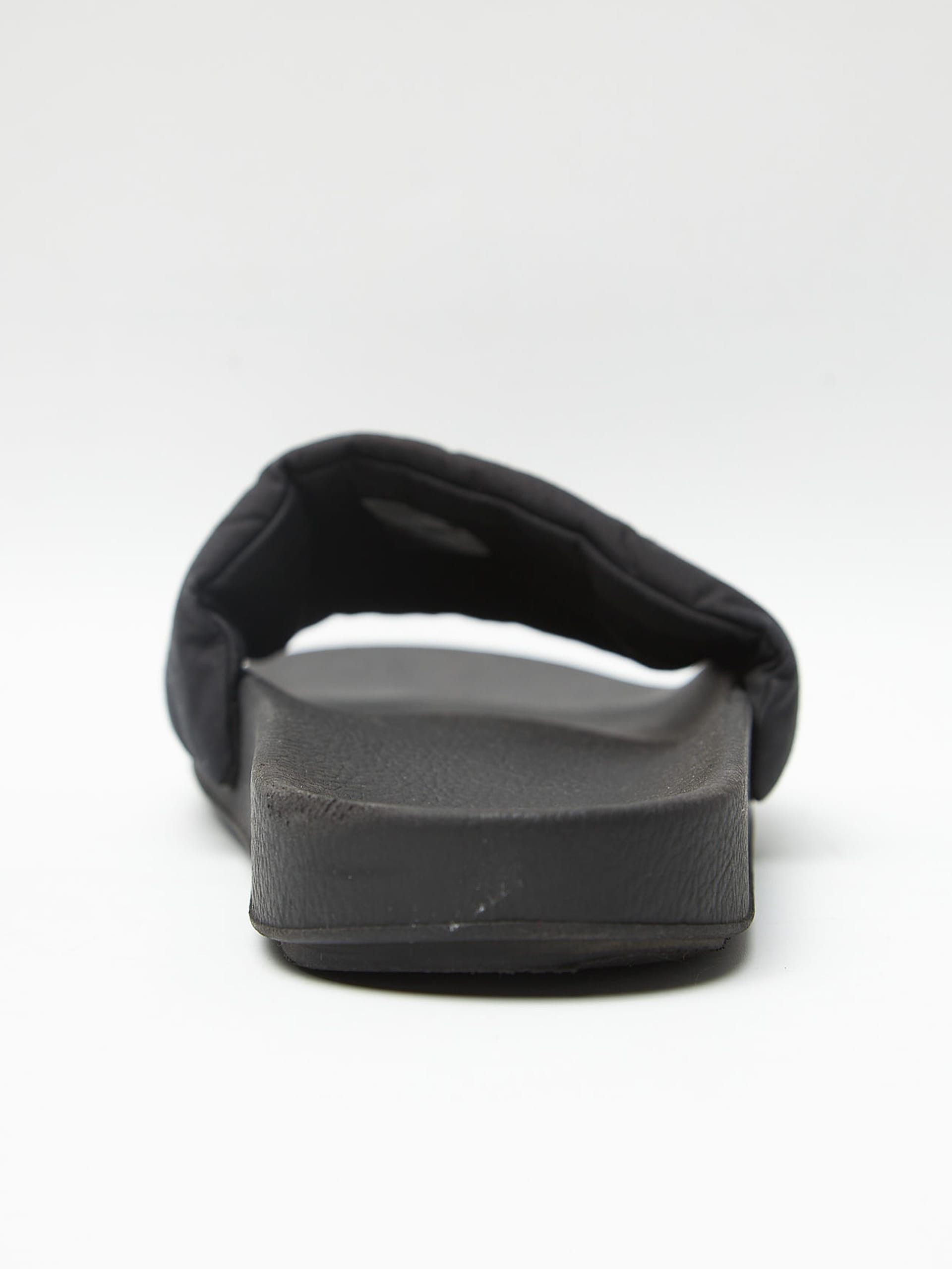 Rick Owens Drkshdw Black Nylon Puffer Slides Size US 10 / EU 43 - 6 Thumbnail