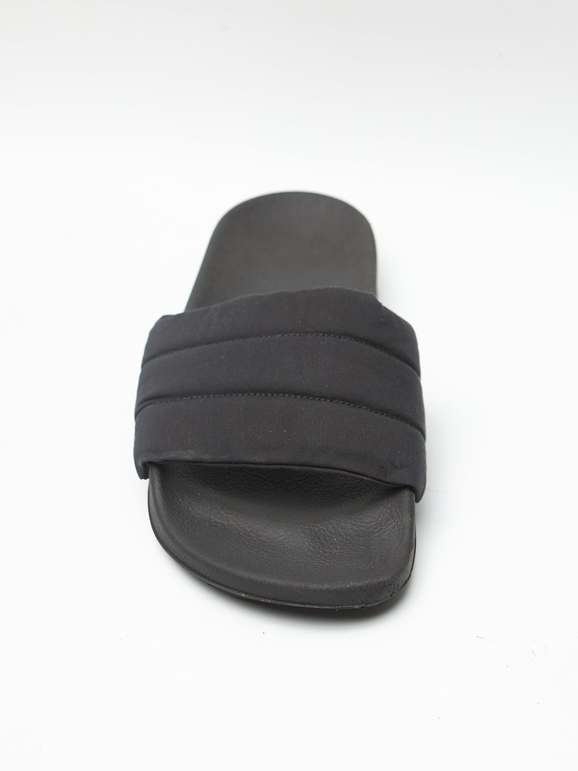 Rick Owens Drkshdw Black Nylon Puffer Slides Size US 10 / EU 43 - 5 Thumbnail