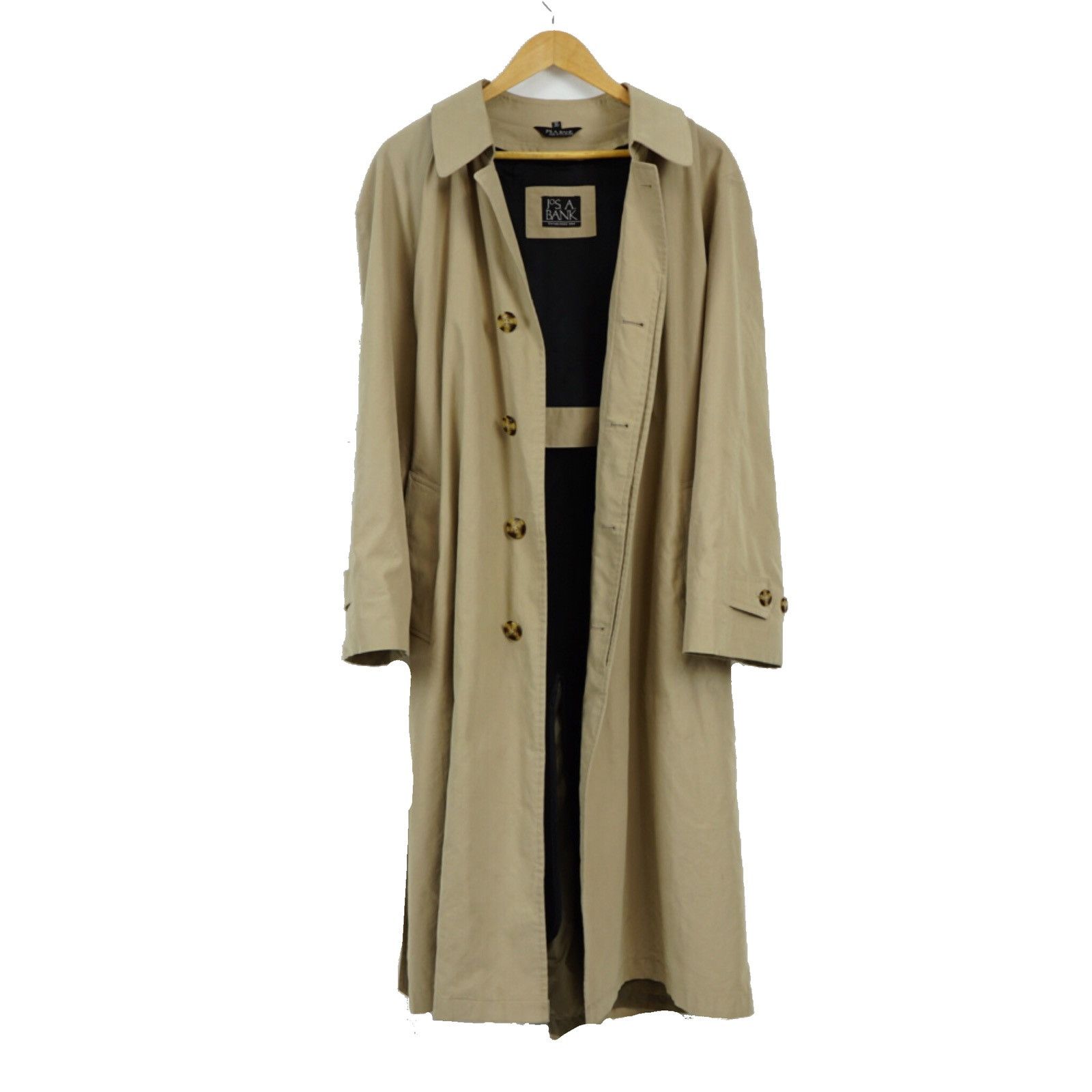 Jos. A. Bank Tan Camel Colored Trench Coat Overcoat Jacket Rain Coat Grailed