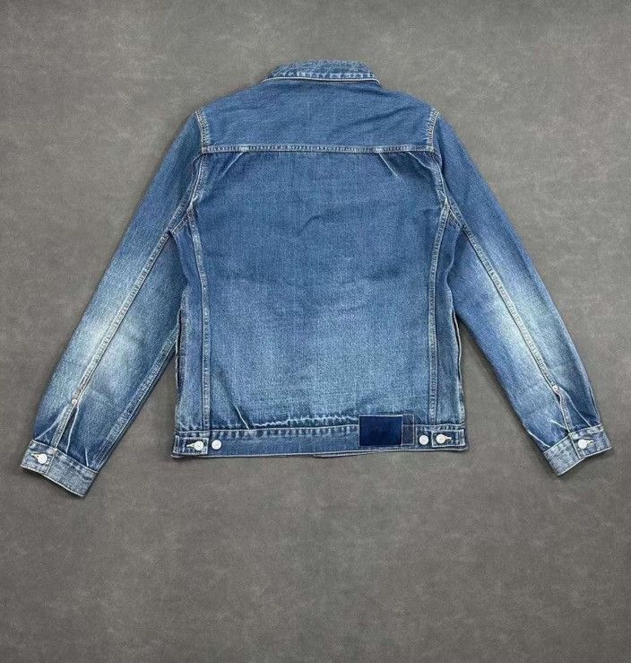 Visvim SS 101XX JKT DMGD-1003 Yellow Mud wash denim Jacket - DMC