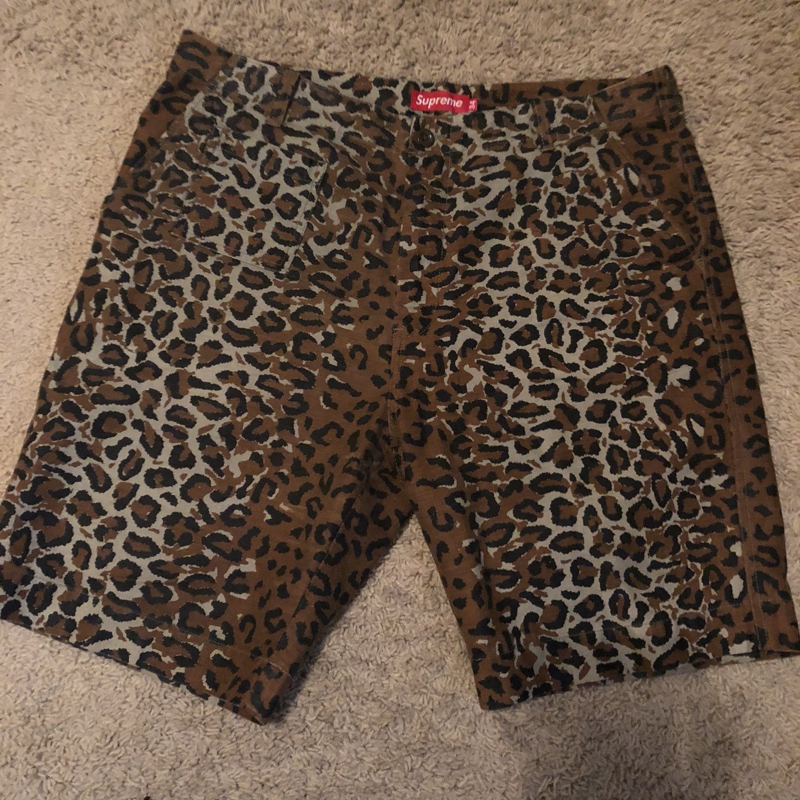 Supreme Supreme Leopard Shorts | Grailed