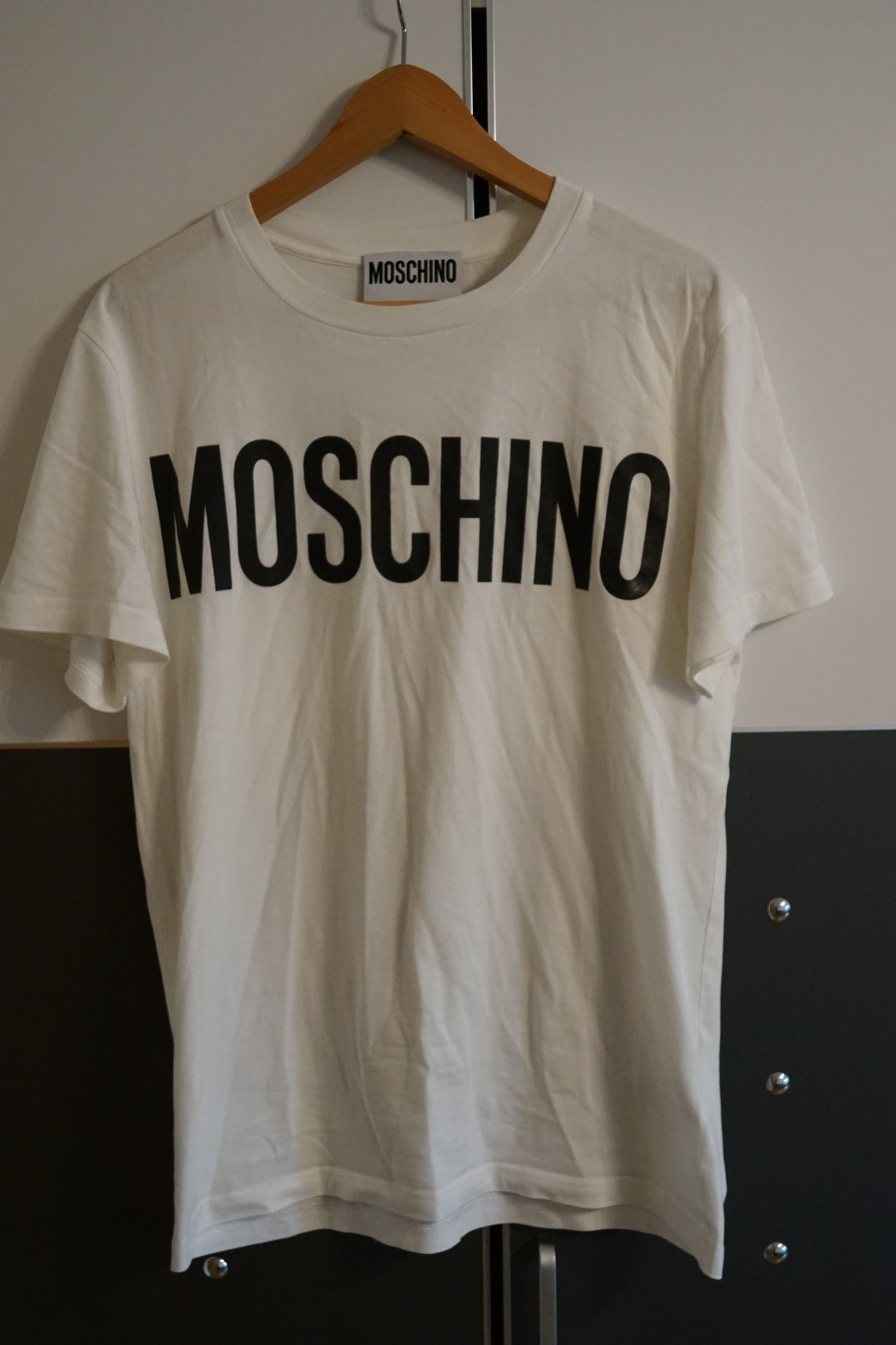 Moschino Moschino Logo Tee Size US M / EU 48-50 / 2 - 1 Thumbnail