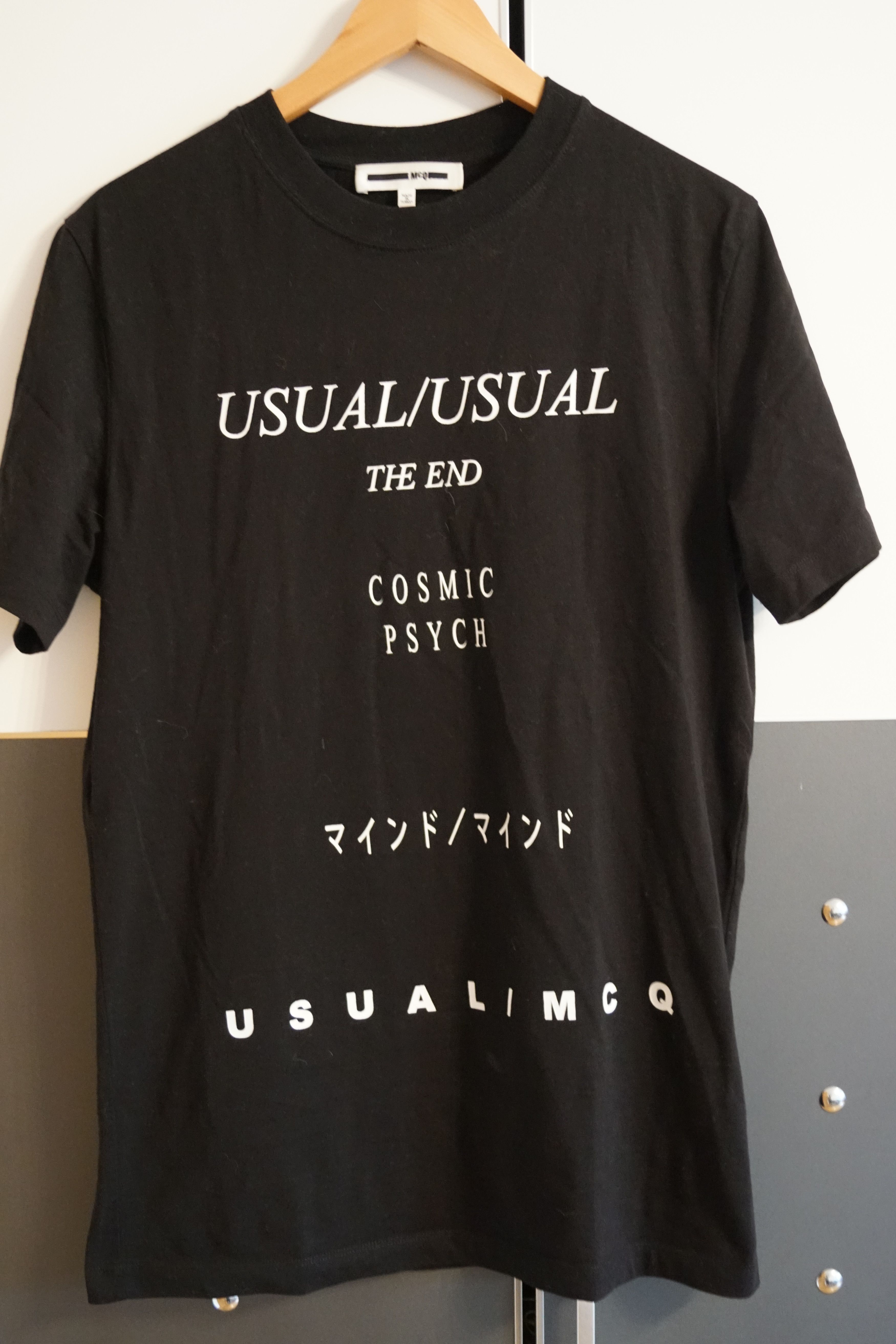 MCQ Black McQ USUAL/USUAL Tee Size US M / EU 48-50 / 2 - 1 Thumbnail
