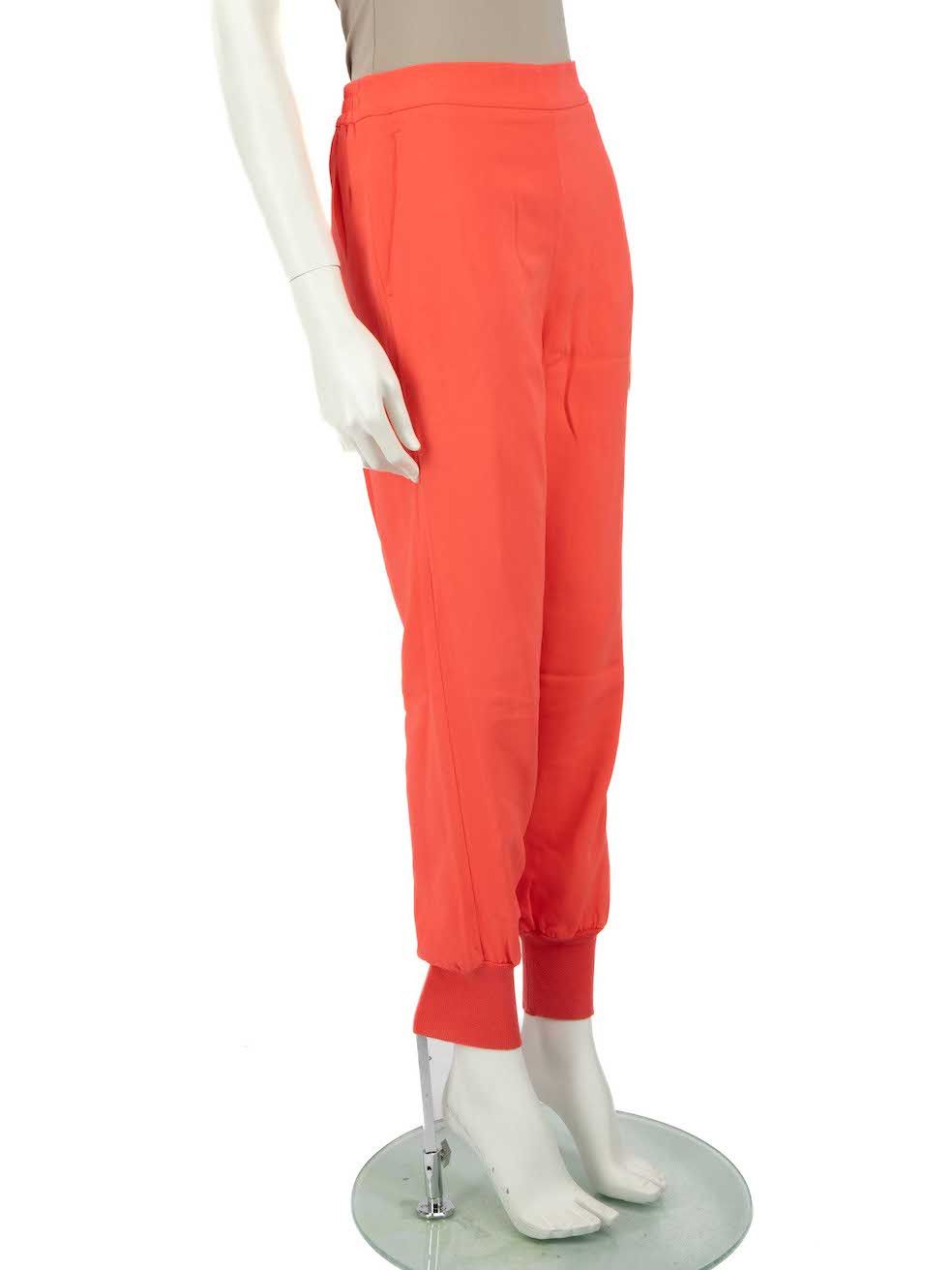 Stella McCartney Pink Tapered Joggers Size 27" / US 4 / IT 40 - 2 Thumbnail