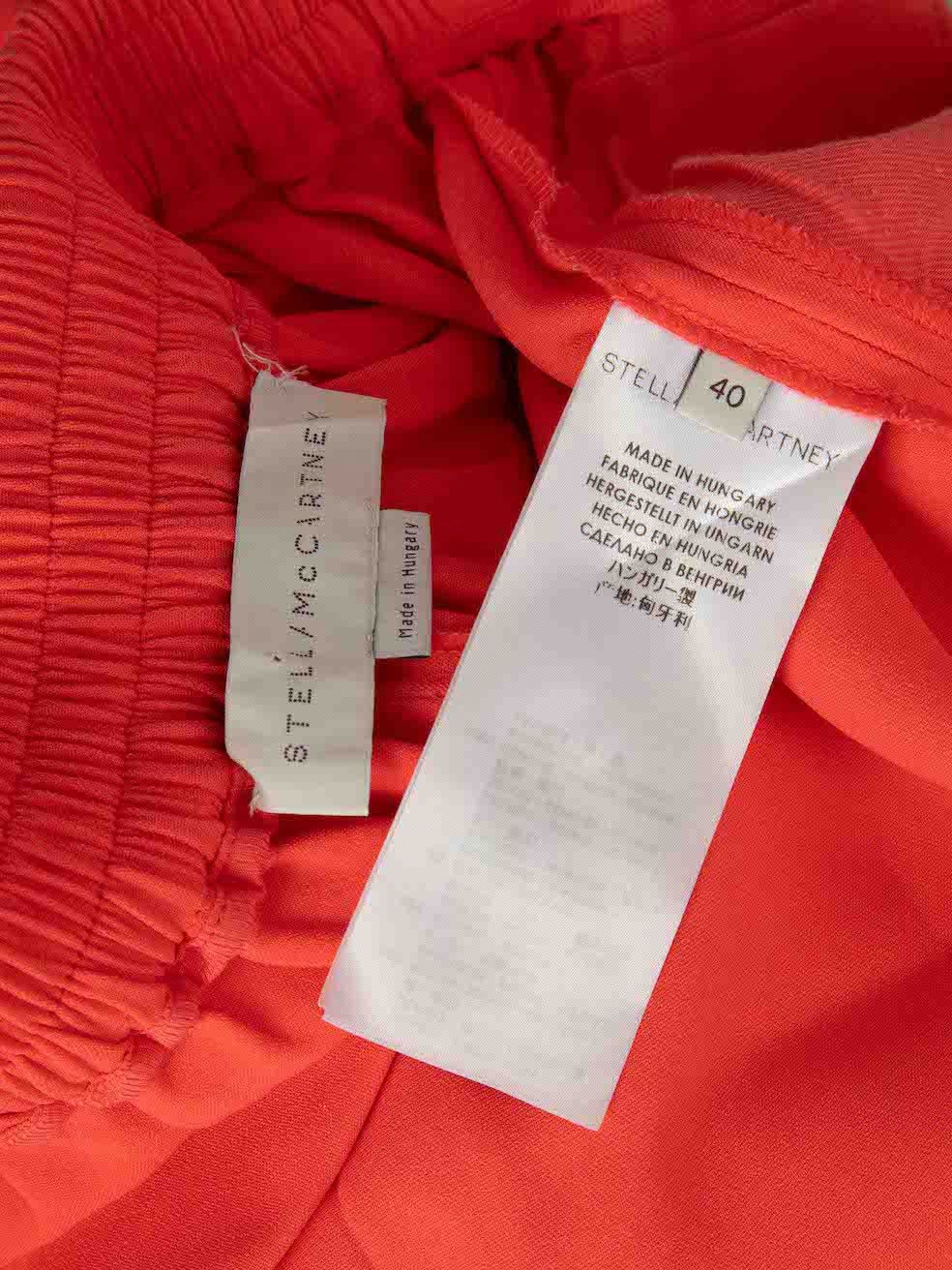 Stella McCartney Pink Tapered Joggers Size 27" / US 4 / IT 40 - 9 Thumbnail