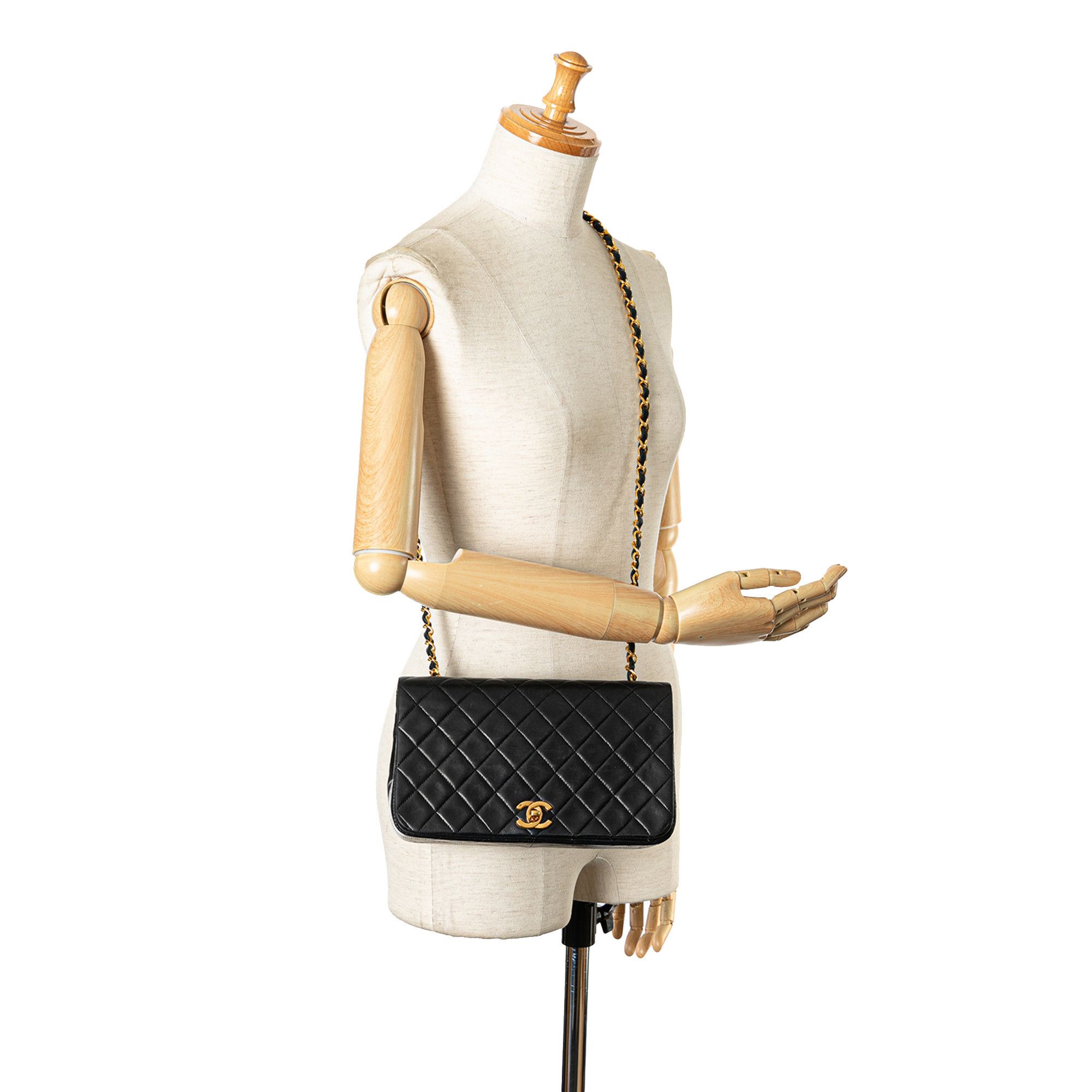 Chanel Chanel CC Quilted Lambskin Full Flap Size ONE SIZE - 12 Thumbnail