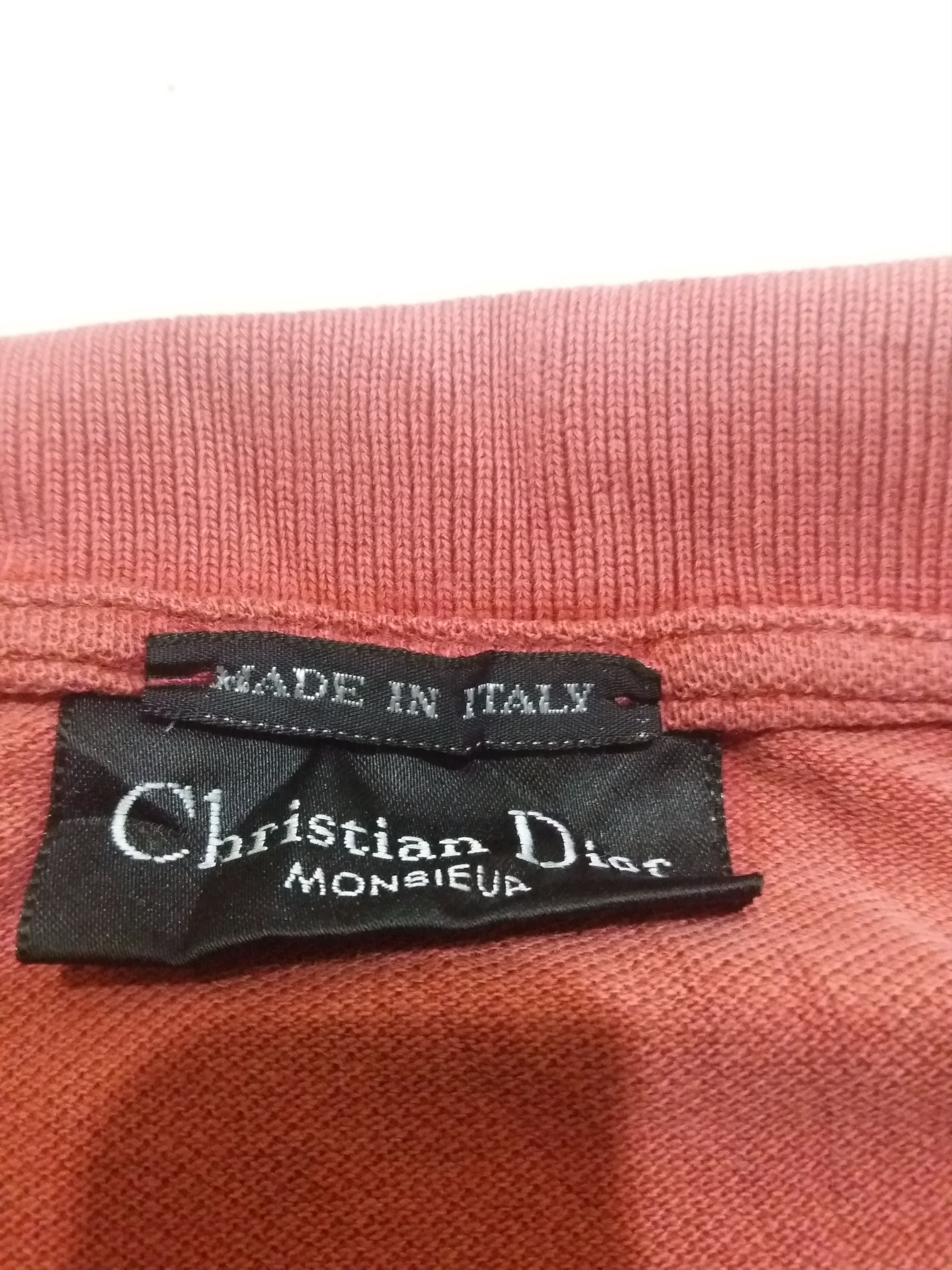 Christian Dior Monsieur Cristian Dior Monsieur luxury Italy polos shirt Size US L / EU 52-54 / 3 - 4 Thumbnail