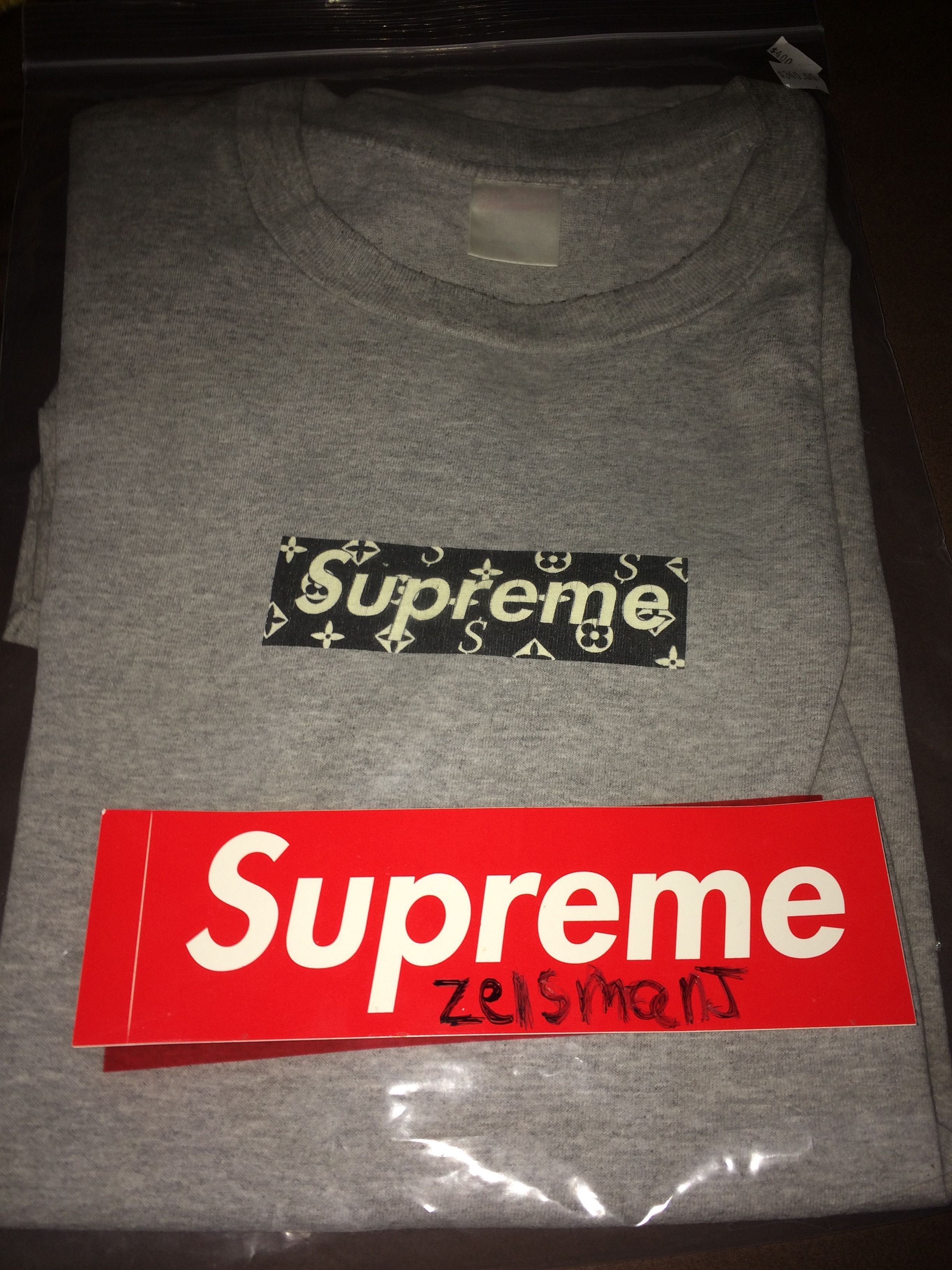 Supreme Supreme LV box logo | Grailed