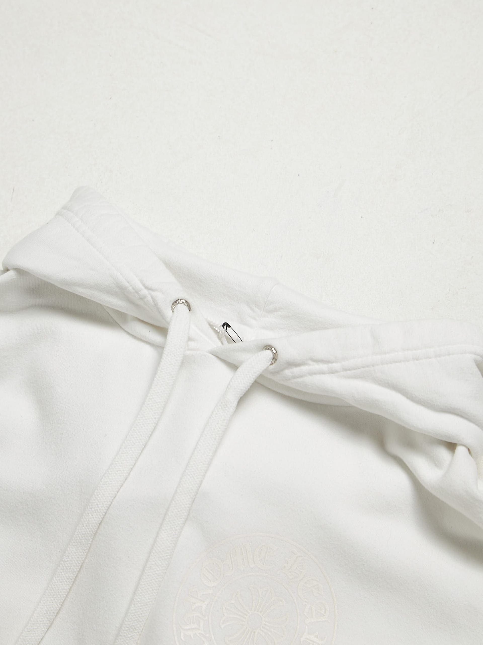 Chrome Hearts White Logo Printed Cotton Hoodie Size US L / EU 52-54 / 3 - 3 Thumbnail