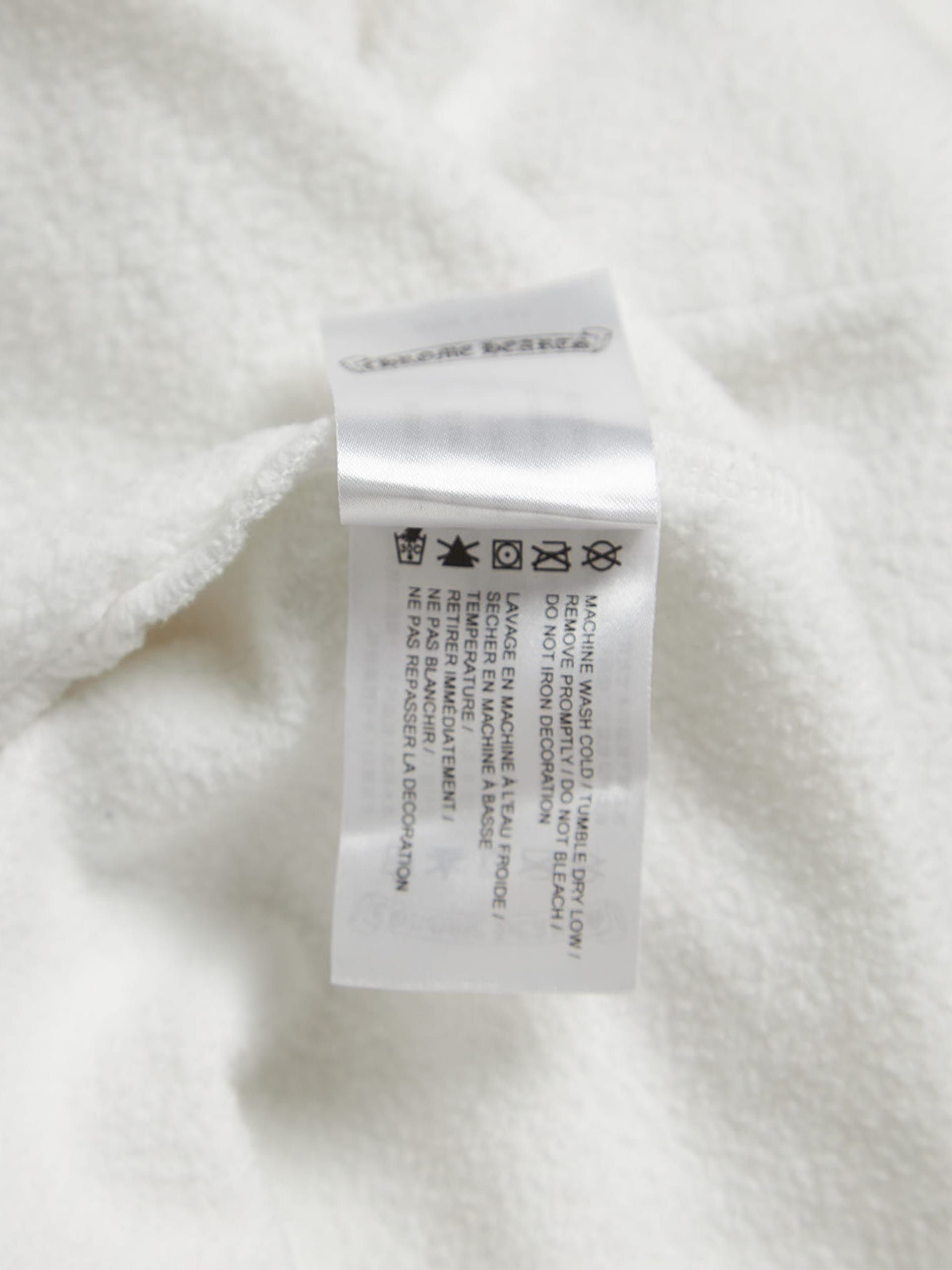 Chrome Hearts White Logo Printed Cotton Hoodie Size US L / EU 52-54 / 3 - 5 Thumbnail