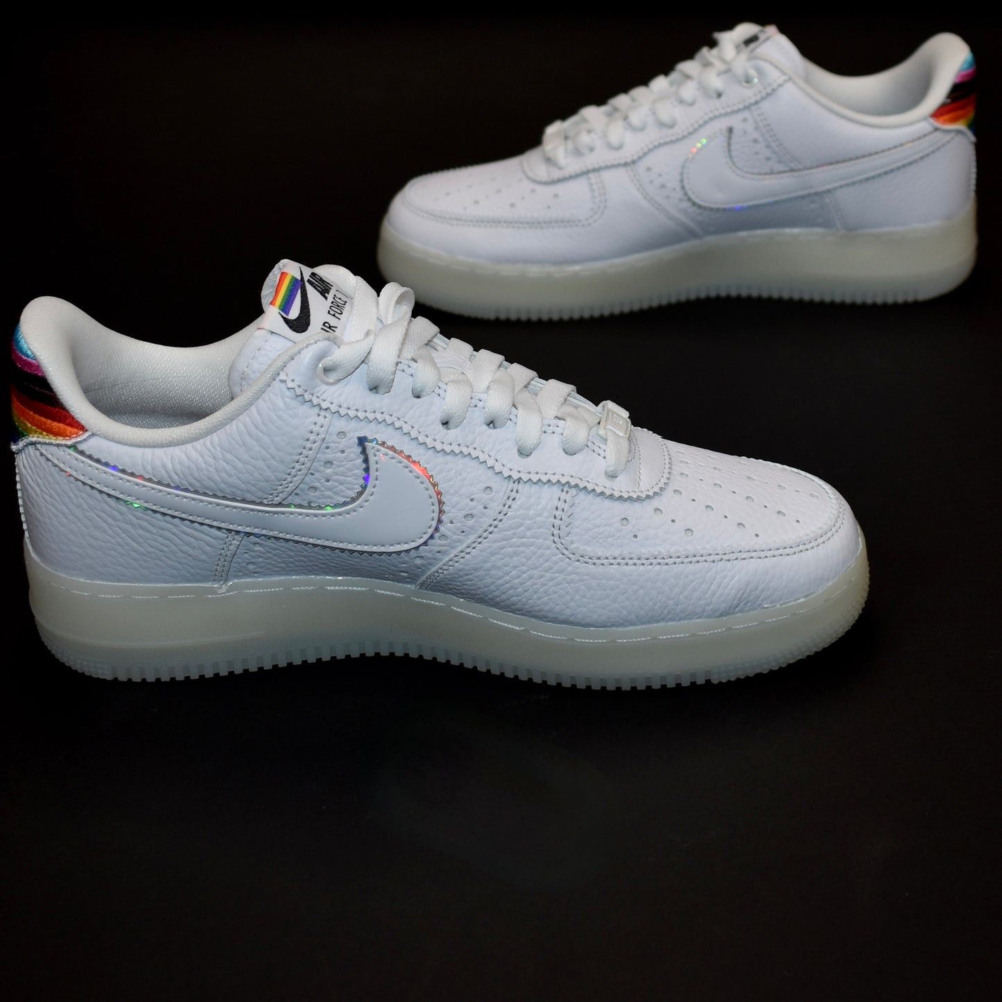 Nike Nike Air Force 1 Betrue 2020 Rainbow White Size US 9.5 / EU 42-43 - 4 Thumbnail
