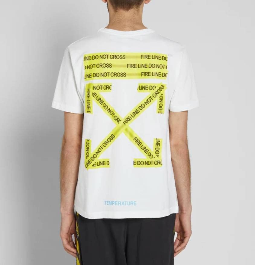 Off white do not best sale cross shirt