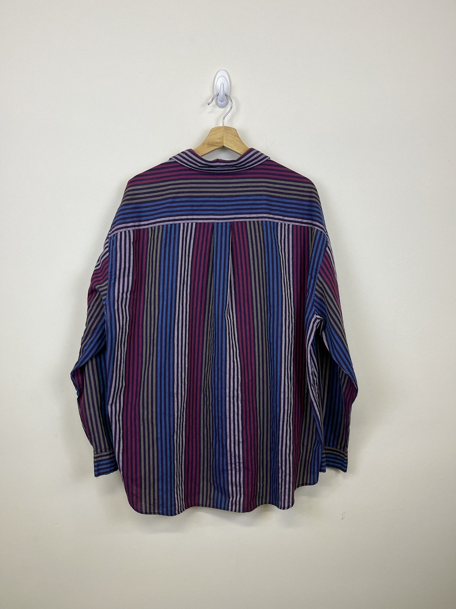 Vintage Vintage Brittania Lightweight Striped Button Up Size US XL / EU 56 / 4 - 3 Thumbnail