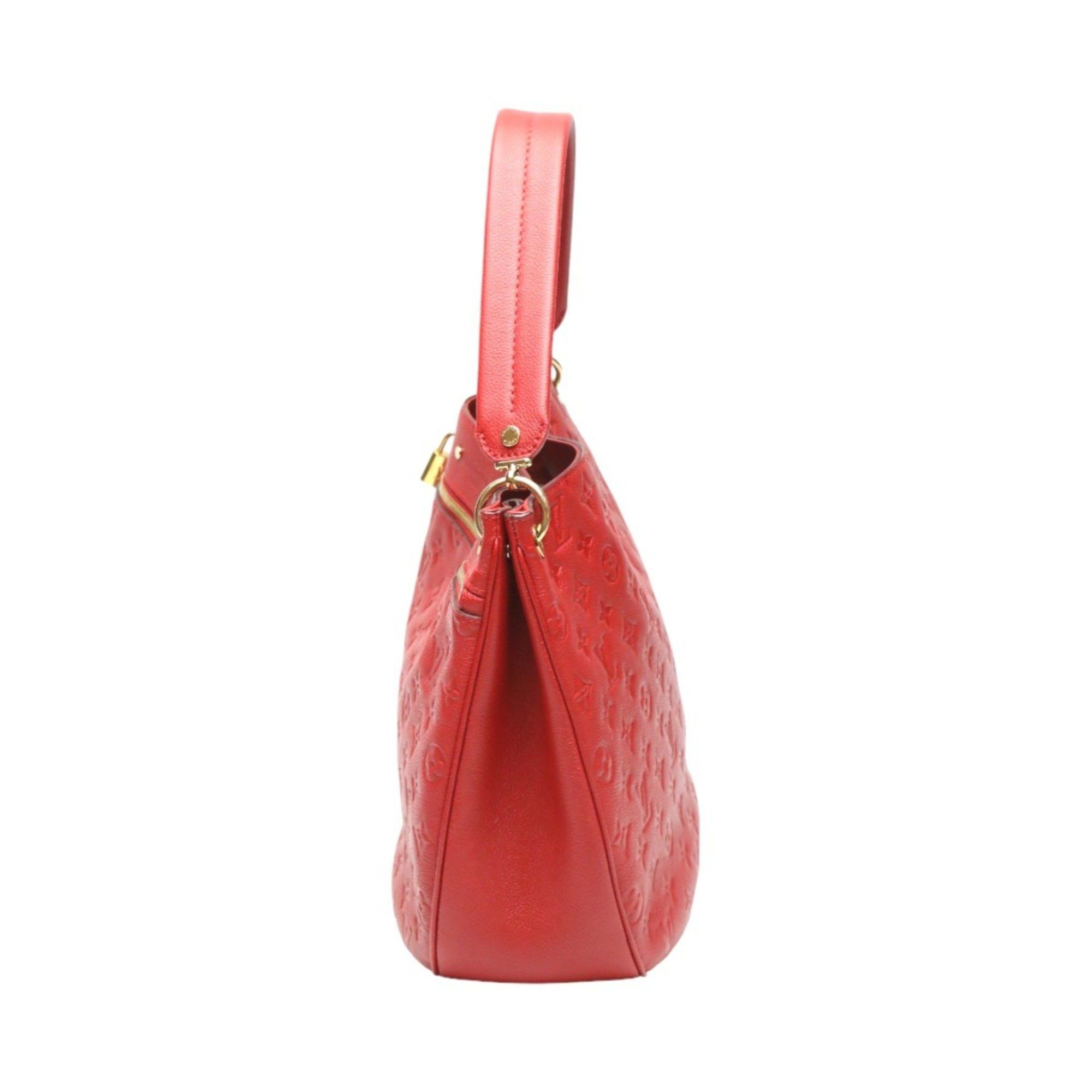Louis Vuitton Louis Vuitton Handbag Monogram Empreinte Spontini M42820 Red LV Size ONE SIZE - 5 Thumbnail