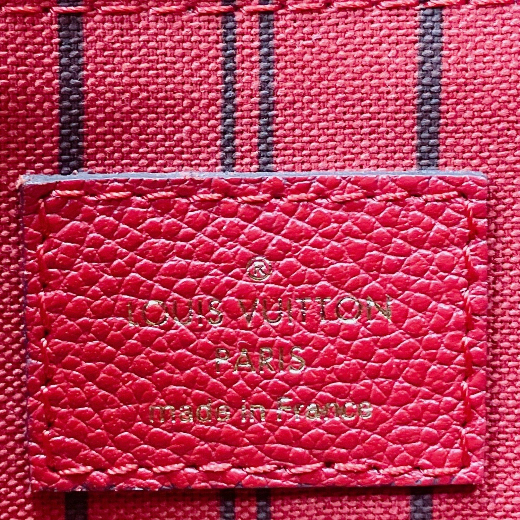 Louis Vuitton Louis Vuitton Handbag Monogram Empreinte Spontini M42820 Red LV Size ONE SIZE - 19 Thumbnail