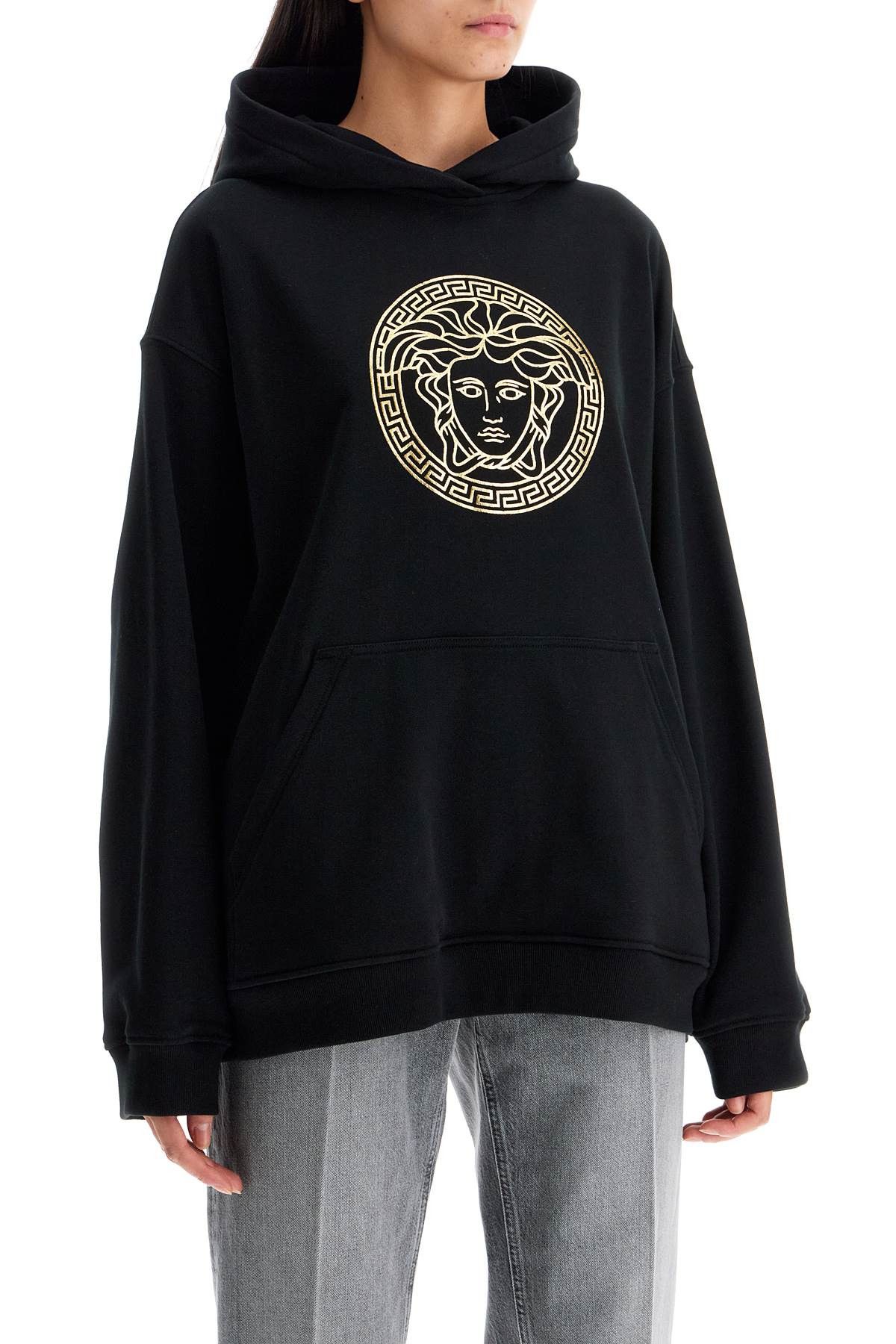 Versace VERSACE Hooded Sweatshirt With Med Size S / US 4 / IT 40 - 2 Thumbnail