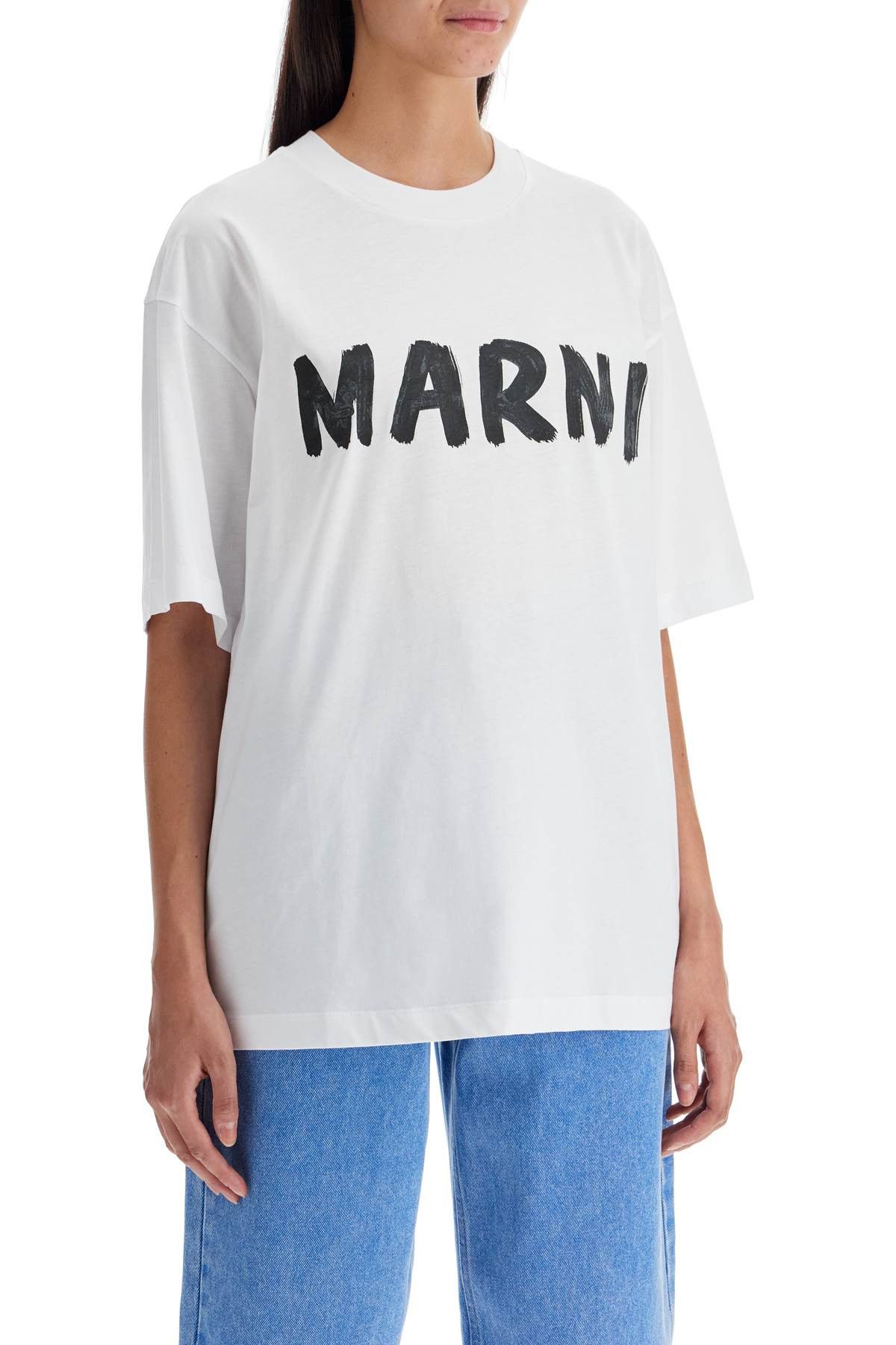 Marni MARNI Oversized Logo T Size S / US 4 / IT 40 - 2 Thumbnail