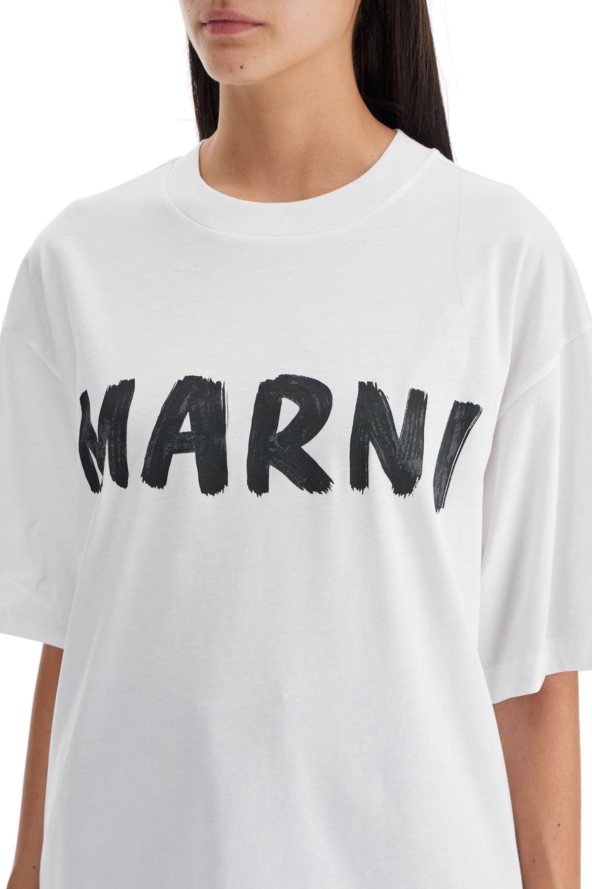 Marni MARNI Oversized Logo T Size S / US 4 / IT 40 - 4 Thumbnail