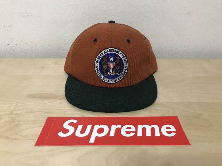 Supreme you pledge allegiance hot sale hat