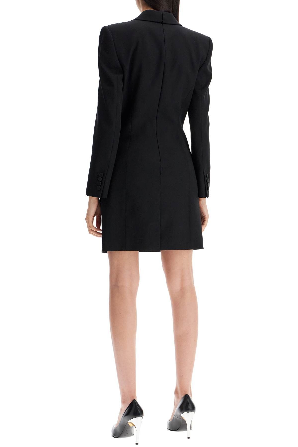 Alexander McQueen ALEXANDER MCQUEEN Jacket-Style Mini Dress Size S / US 4 / IT 40 - 3 Thumbnail