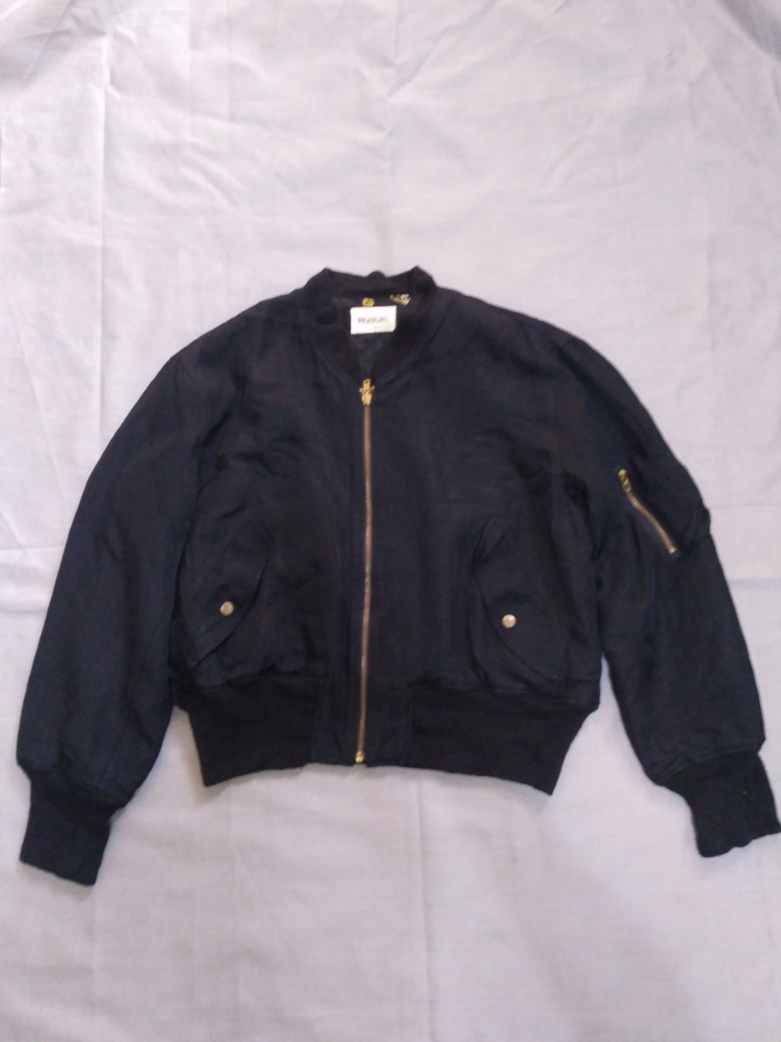 Japanese Brand × Vintage Vintage Ingeborg MA-1 bomber baroque jacket reversible Size US M / EU 48-50 / 2 - 1 Thumbnail