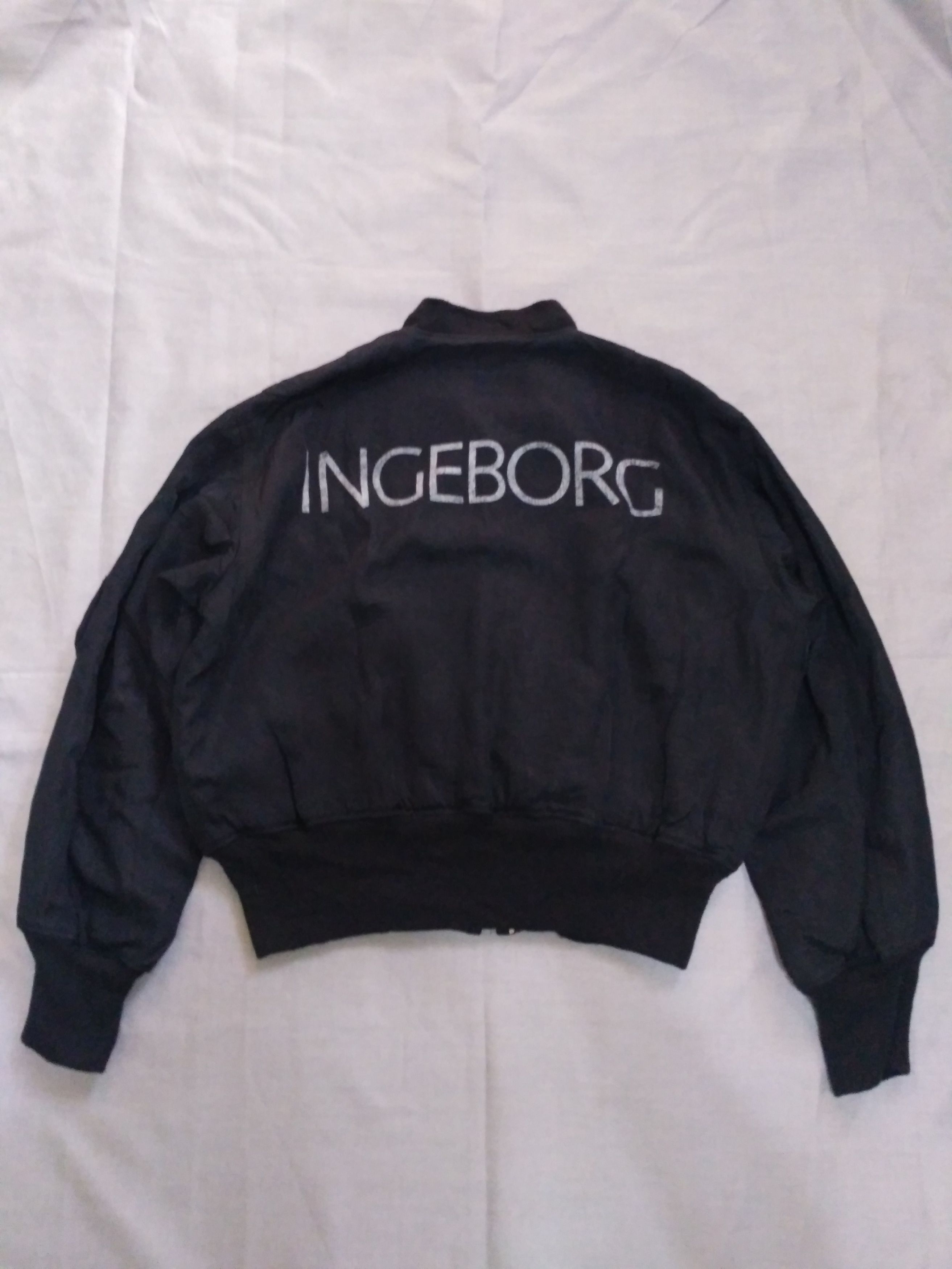 Japanese Brand × Vintage Vintage Ingeborg MA-1 bomber baroque jacket reversible Size US M / EU 48-50 / 2 - 6 Thumbnail