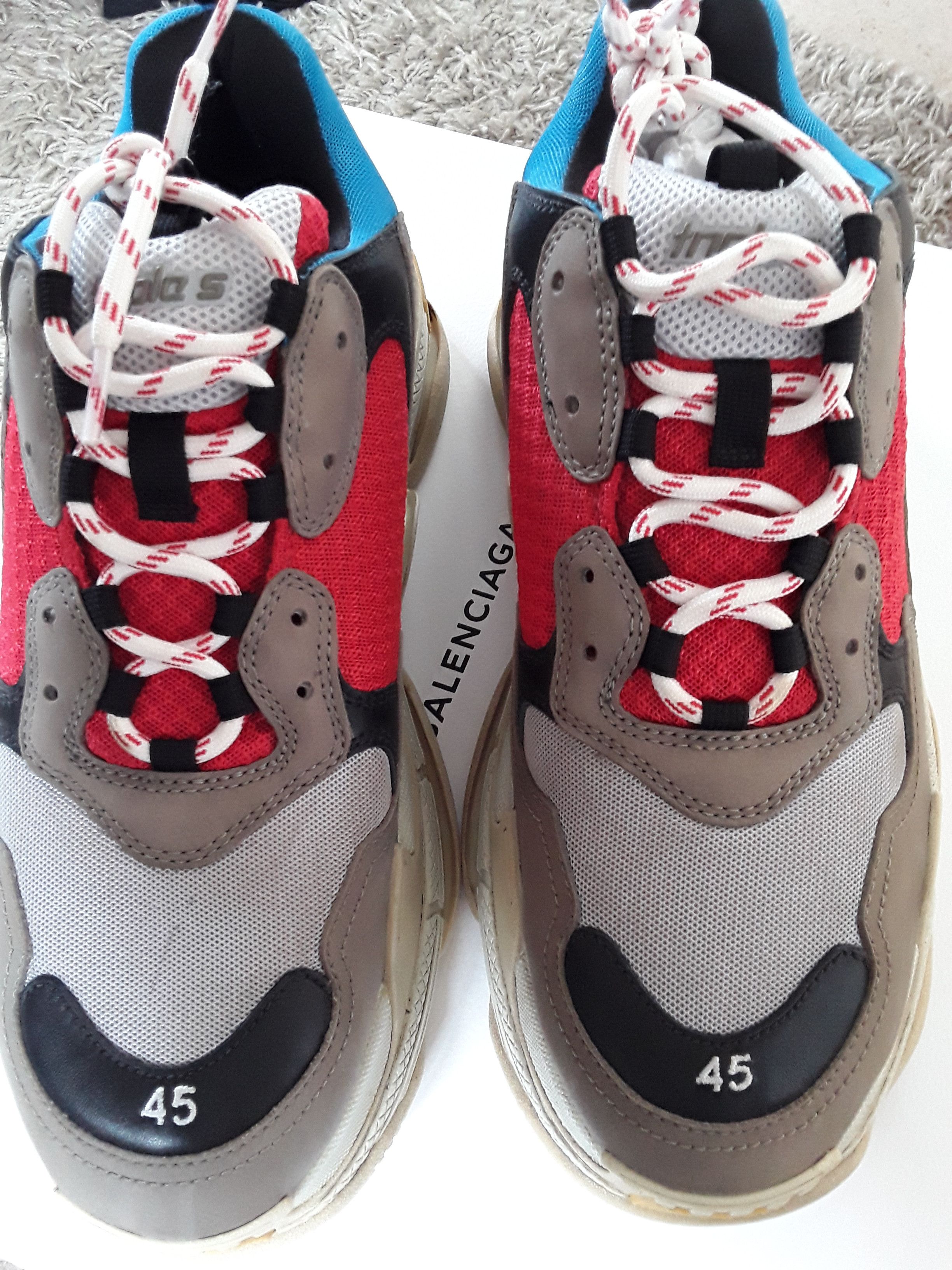 Triple s hotsell grey red blue