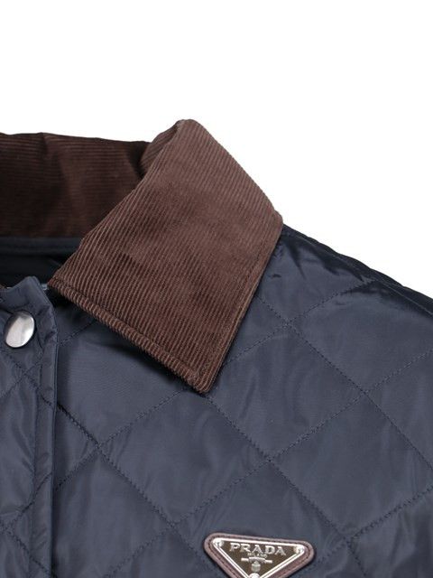 Prada QUILTED CROP JACKET Size S / US 4 / IT 40 - 5 Thumbnail