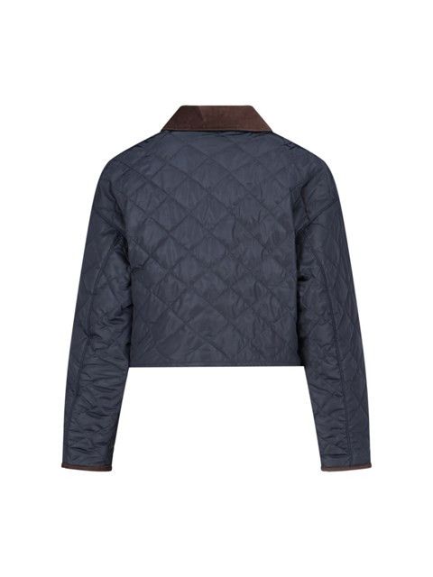 Prada QUILTED CROP JACKET Size S / US 4 / IT 40 - 2 Thumbnail