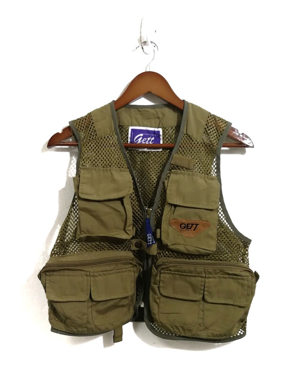Japanese Brand Tactical Vest Multi Pocket Gett Green Colour Design Size US M / EU 48-50 / 2 - 1 Thumbnail