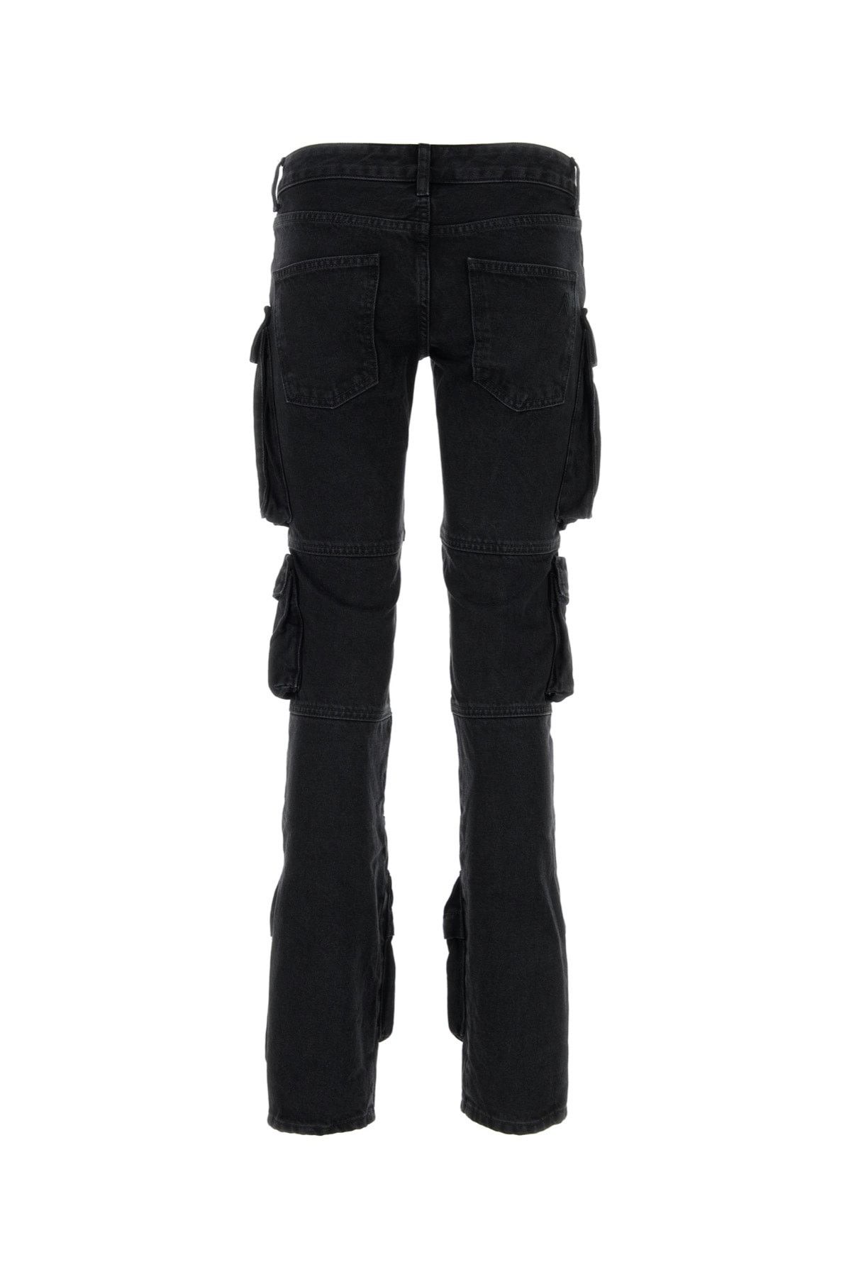 The Attico Black Denim Jeans Size 27" / US 4 / IT 40 - 2 Thumbnail
