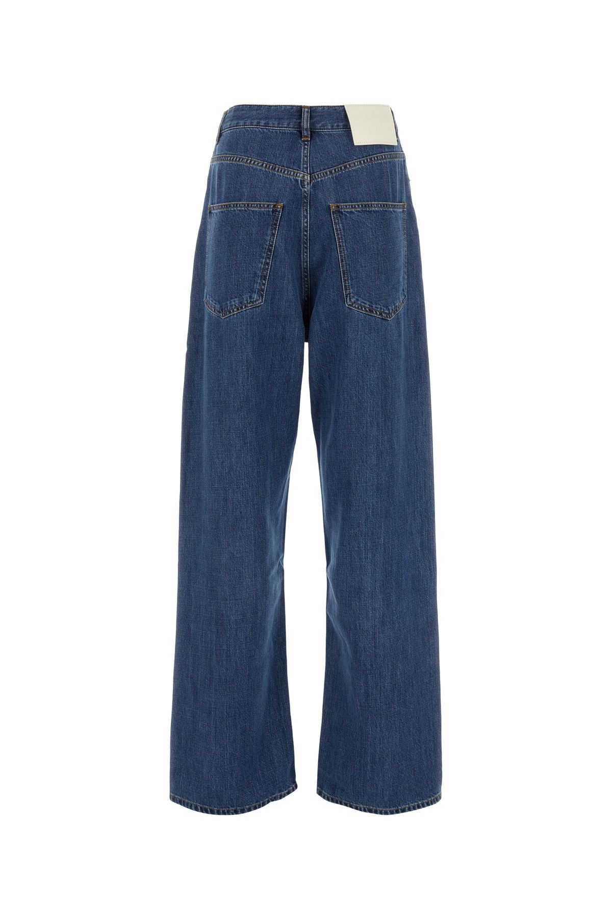 Valentino Denim Wide-Leg Jeans Size 27" / US 4 / IT 40 - 2 Thumbnail