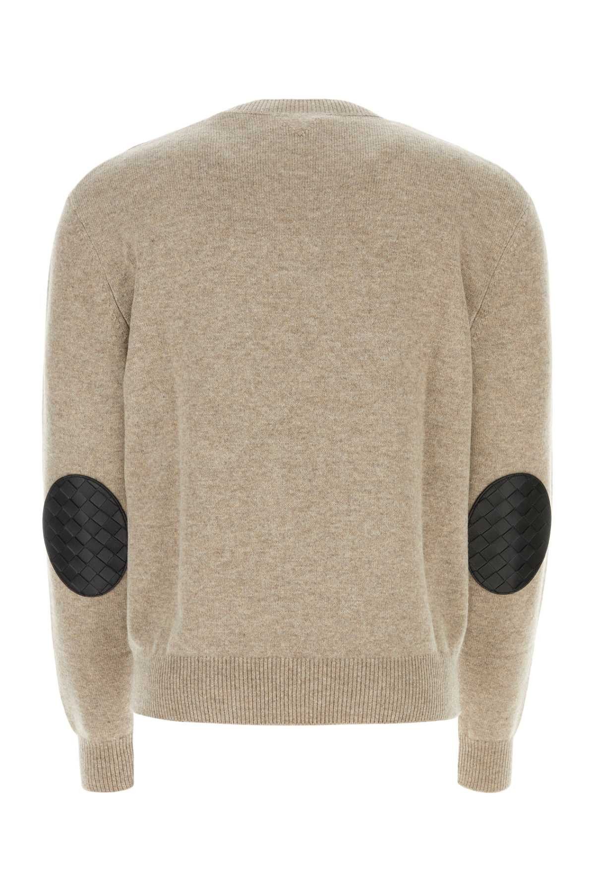 Bottega Veneta Cappuccino Stretch Cashmere Blend Sweater Size US L / EU 52-54 / 3 - 2 Thumbnail