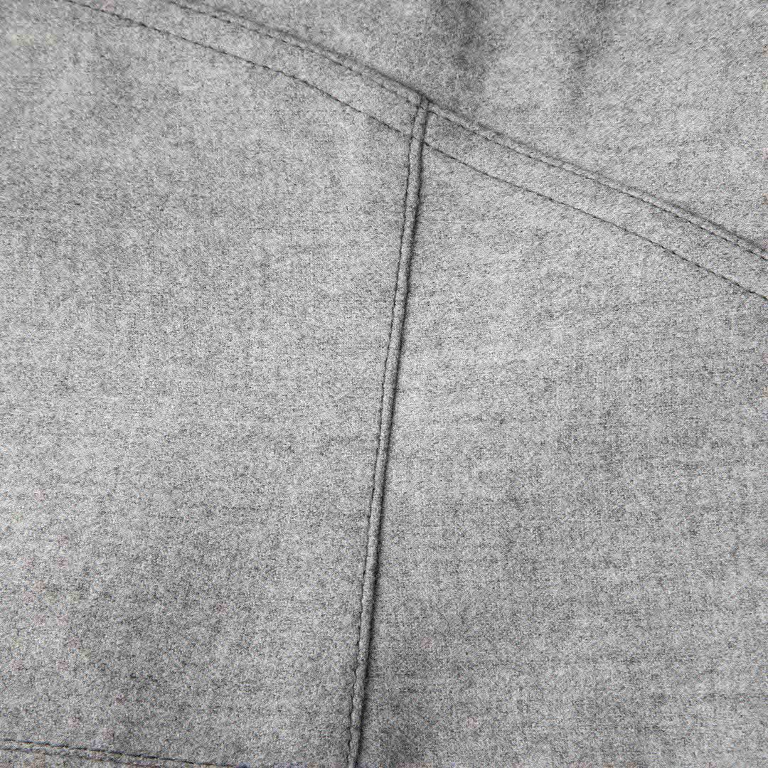 Louis Vuitton Grey Wool Zip Cuff Slim Trousers Size 27" / US 4 / IT 40 - 4 Thumbnail