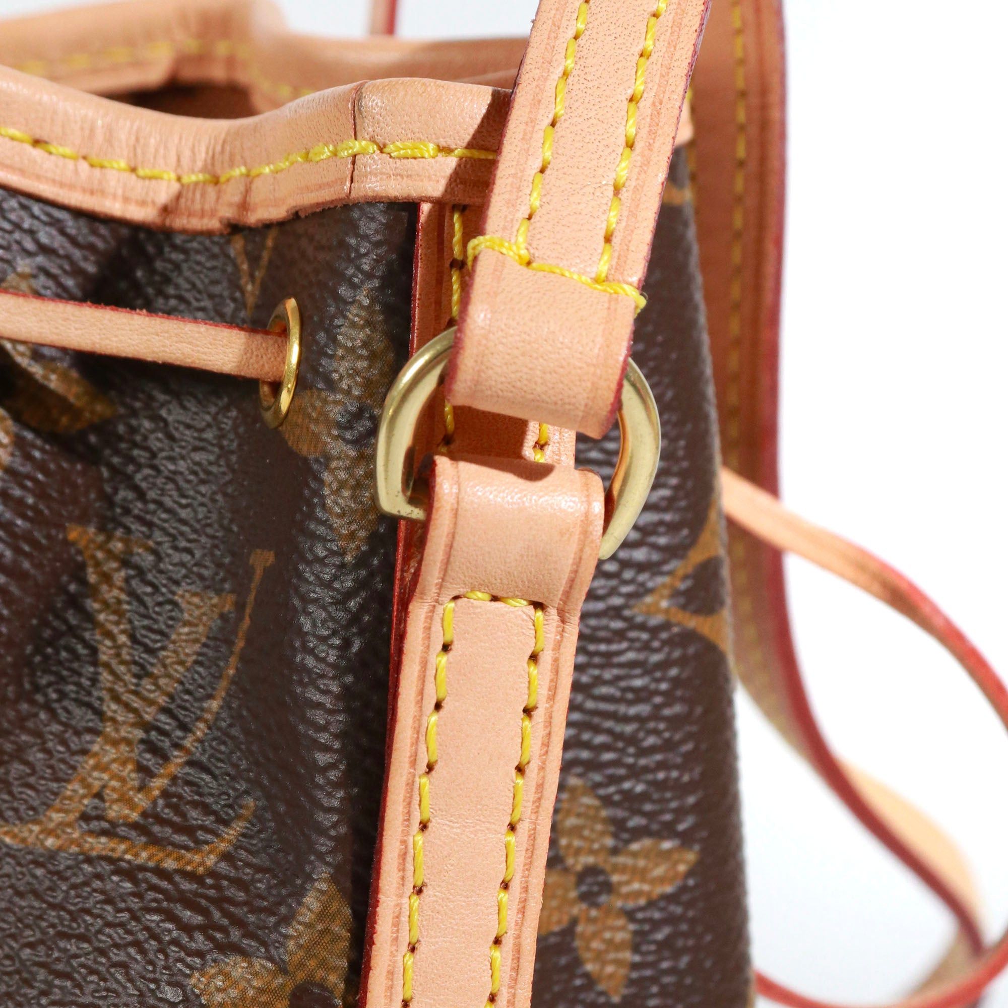 Louis Vuitton LOUIS VUITTON - Louis Vuitton Noé mini shoulder bag in monogram canvas Size ONE SIZE - 6 Thumbnail