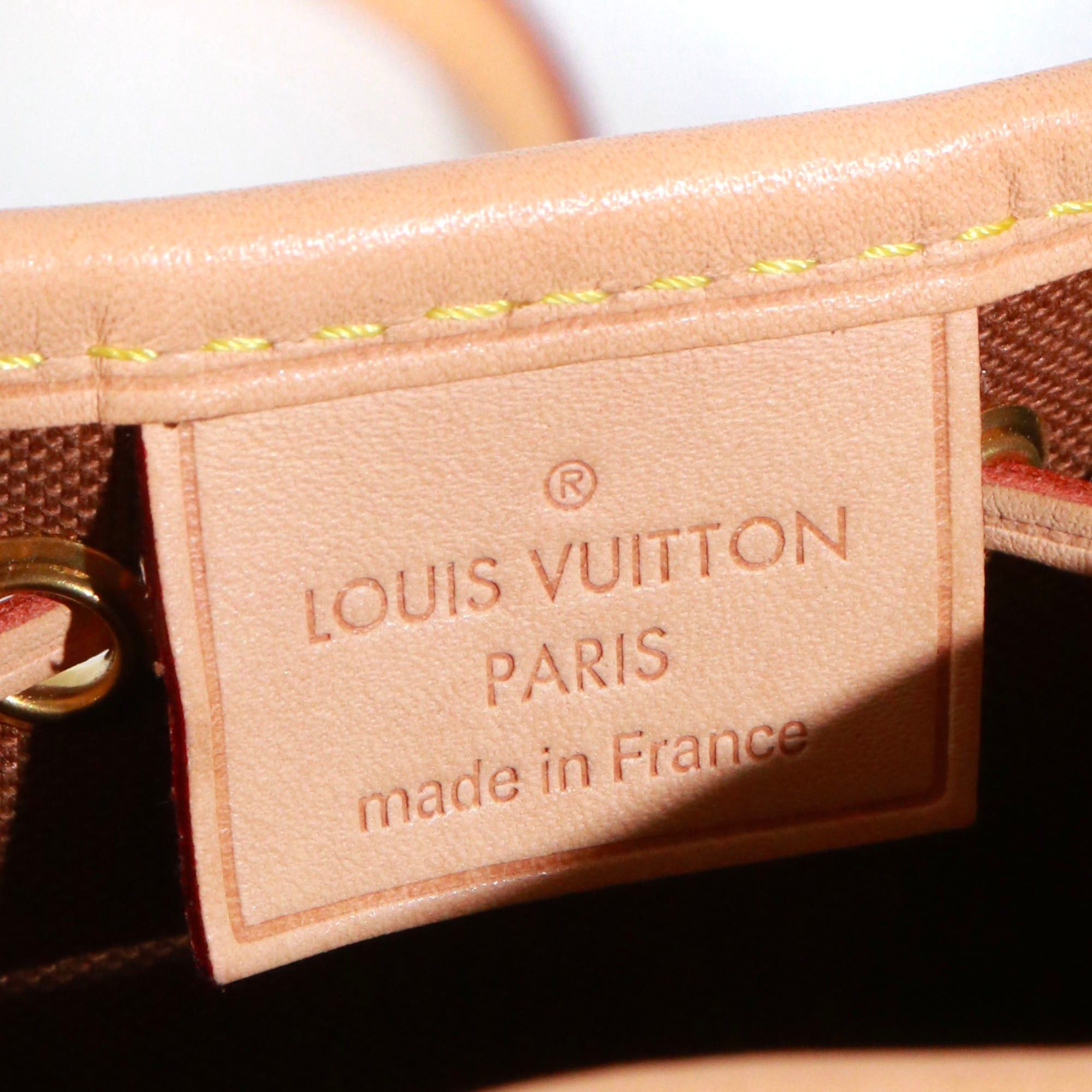 Louis Vuitton LOUIS VUITTON - Louis Vuitton Noé mini shoulder bag in monogram canvas Size ONE SIZE - 7 Thumbnail