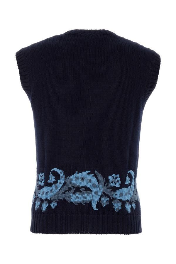 Etro Knitted Vest Size US L / EU 52-54 / 3 - 4 Thumbnail