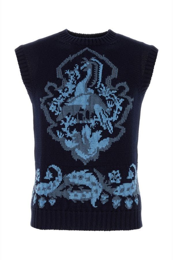 Etro Knitted Vest Size US L / EU 52-54 / 3 - 3 Thumbnail
