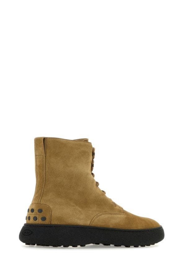 Tod's Camel Suede Ankle Boots Size US 10 / EU 43 - 5 Thumbnail