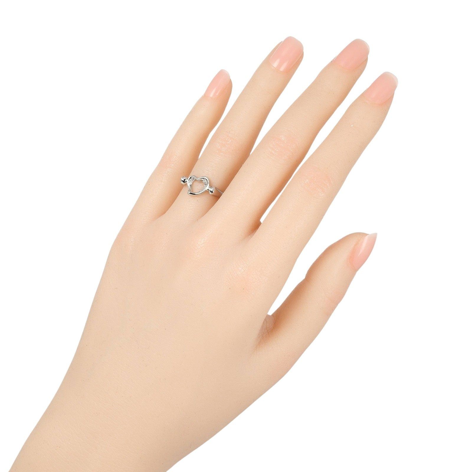 Tiffany & Co. Tiffany & Co Open Heart ring Size ONE SIZE - 3 Thumbnail