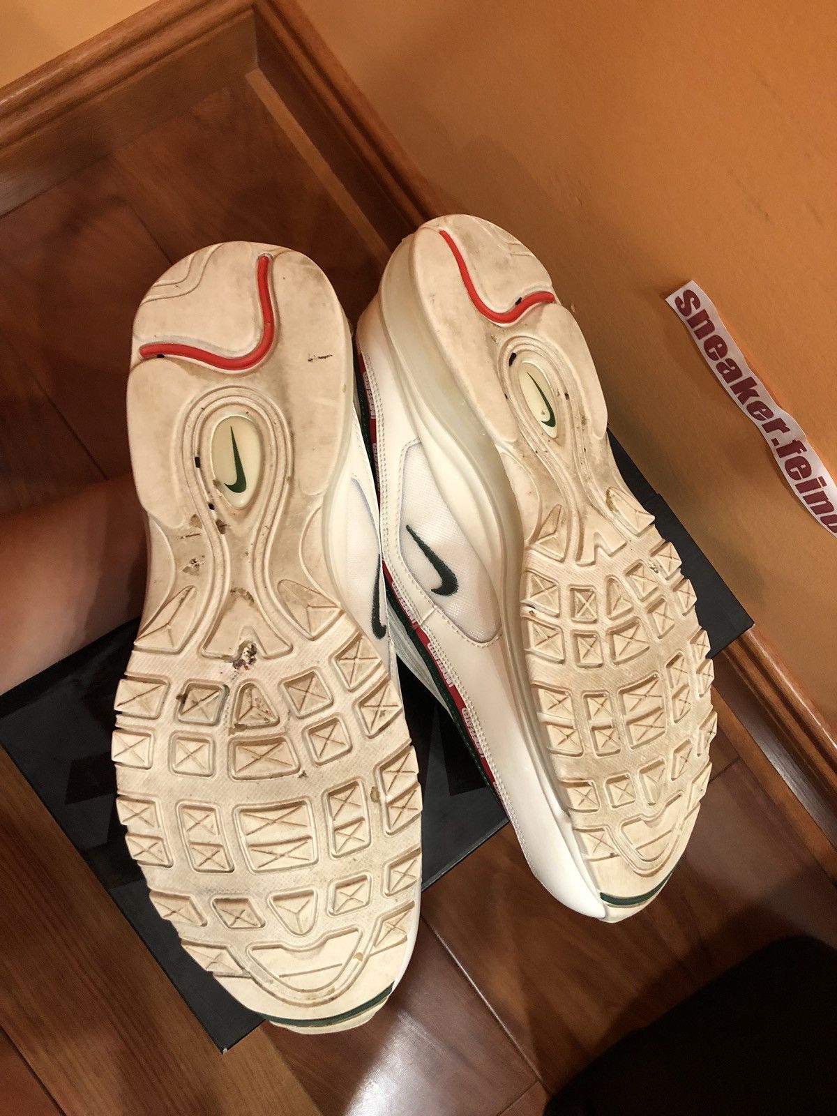 Nike × Undefeated Nike Undefeated Air Max 97 White Size US 13 / EU 46 - 5 Thumbnail
