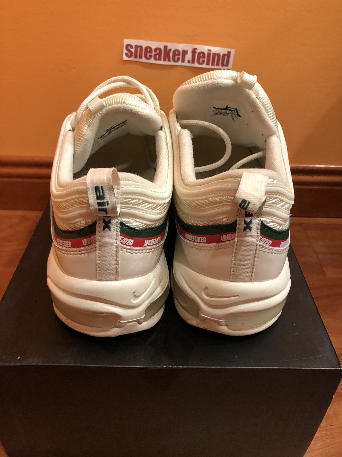 Nike × Undefeated Nike Undefeated Air Max 97 White Size US 13 / EU 46 - 6 Thumbnail