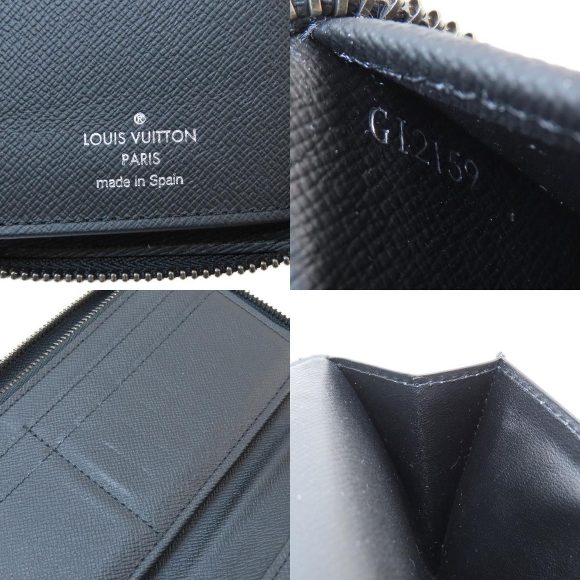 Louis Vuitton Louis Vuitton M62295 Zippy Wallet Vertical Long Monogram Eclipse Men's Size ONE SIZE - 7 Thumbnail