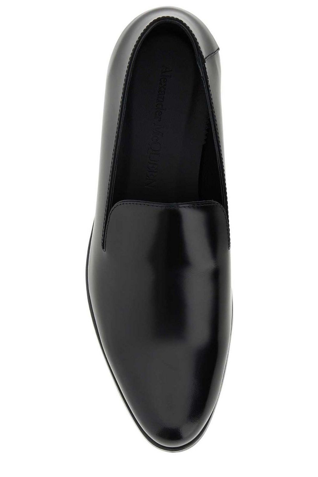 Alexander McQueen Leather Loafers with Metal Trim Size US 10 / EU 43 - 3 Thumbnail