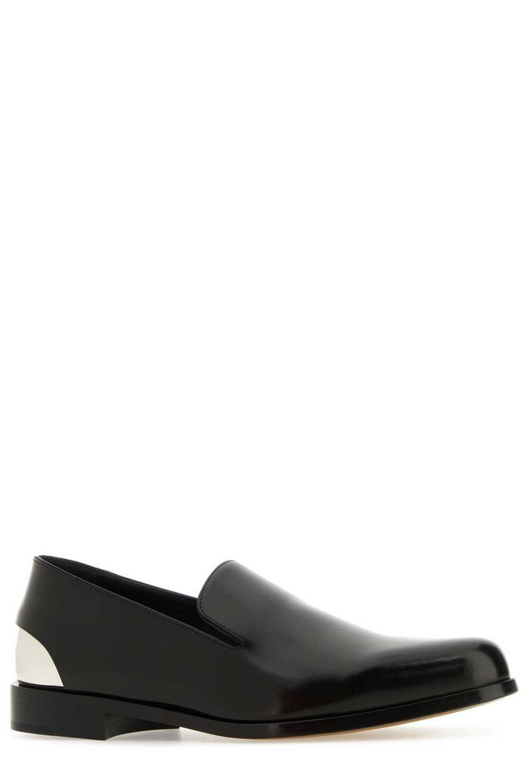 Alexander McQueen Leather Loafers with Metal Trim Size US 10.5 / EU 43-44 - 2 Thumbnail