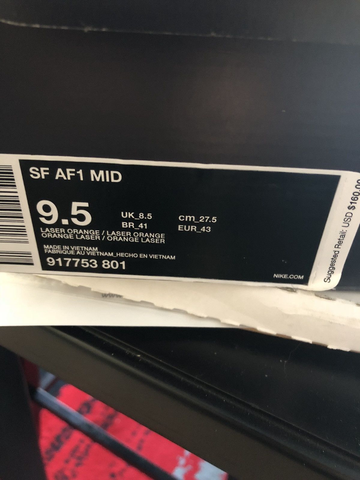 Nike Nike special Forces AF1 OBJ Odell Beckham Jr 9.5 Size US 9.5 / EU 42-43 - 6 Thumbnail