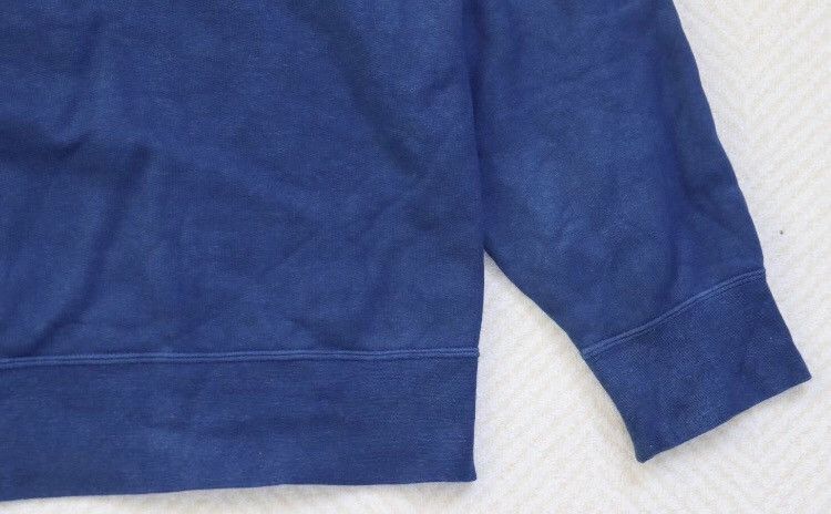 Visvim 20ss Jumbo Sweat N.D. indigo natural blue dyed swea - DMC 