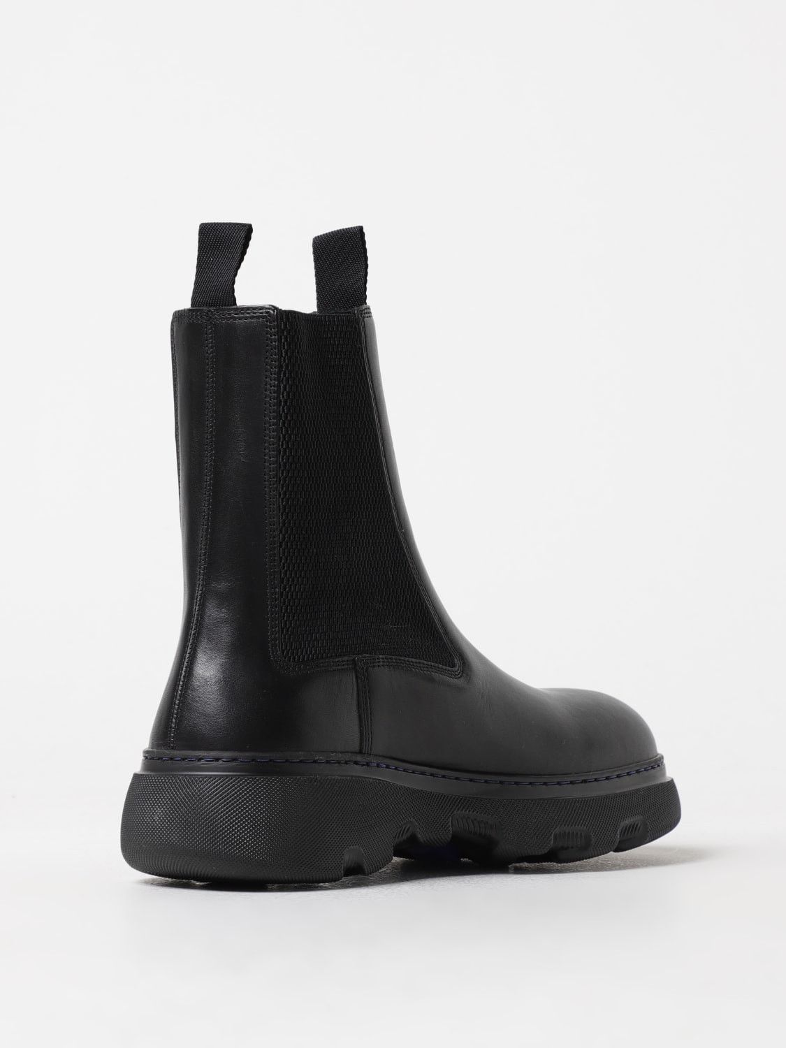 Burberry Creeper Leather Chelsea Boots Size US 10.5 / EU 43-44 - 3 Thumbnail