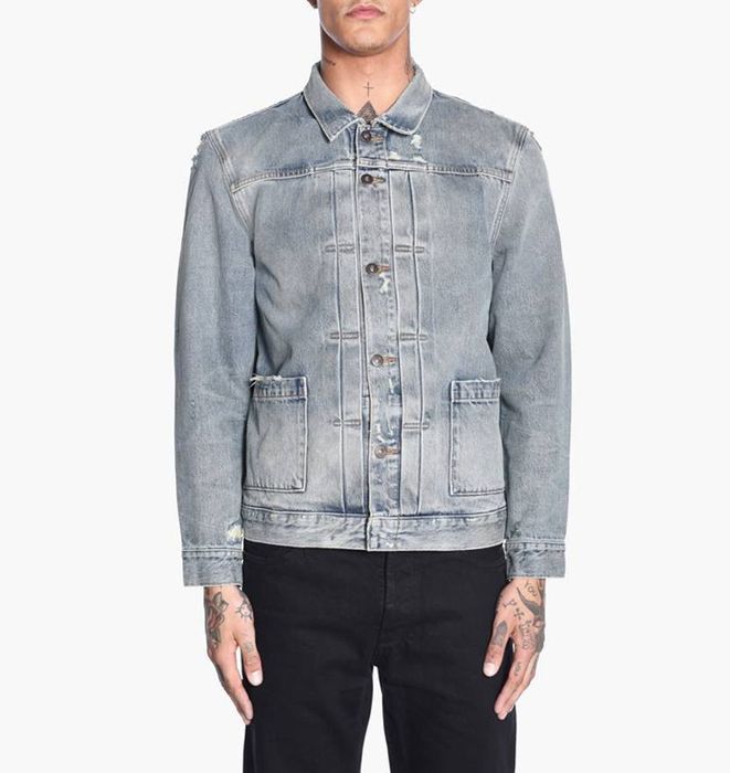 Levi's Made & Crafted LEVIS MADE & CRAFTED TYPE II WORN TRUCKER JACKET ...