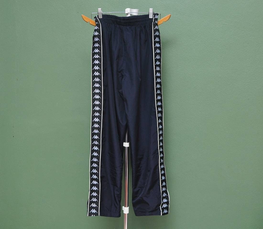 Designer × Japanese Brand × Kappa Kappa Big Logo Track Pant Size US 31 - 3 Thumbnail